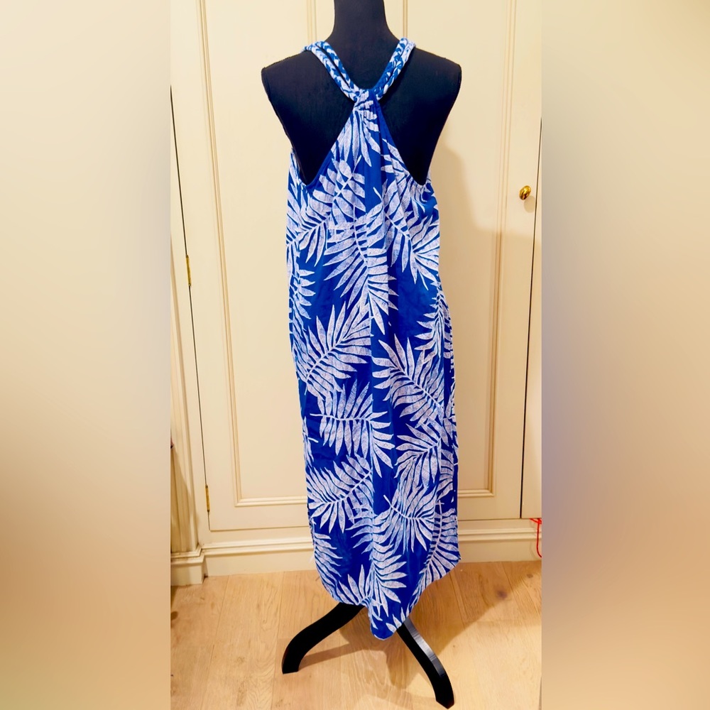 C&C California Hawaiian Beach dress. Halter top. - Picture 3 of 11